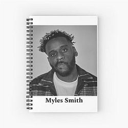 Myles Smith music album cover art typography
