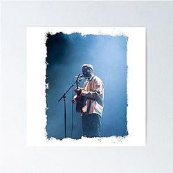 Myles Smith music album cover art typography Poster