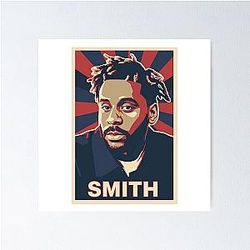 Myles Smith Music Album Cover Art Typography Poster
