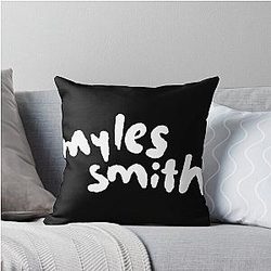 Myles Smith British Singer Throw Pillow