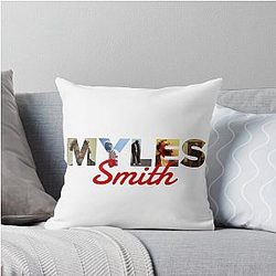 Myles Smith Music Album Cover Art Throw Pillow