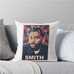 Myles Smith Music Album Cover Art Typography Throw Pillow