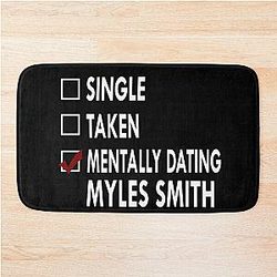 Mentally Dating Myles Smith Bath Mat
