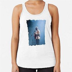 Myles Smith Album Cover Typography Racerback Tank Top