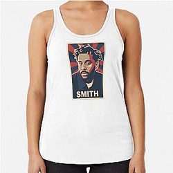 Myles Smith Music Typography Racerback Tank Top