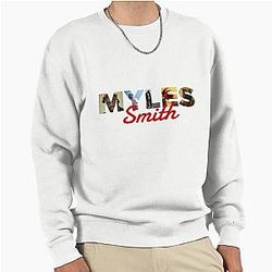 Myles Smith Music Album Cover Art Typography Pullover Sweatshirt