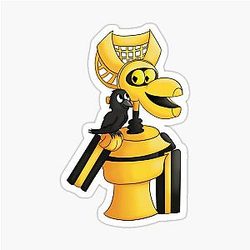 MST3k and Crow Sticker