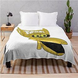 Crow T. Robot Comic Throw Blanket
