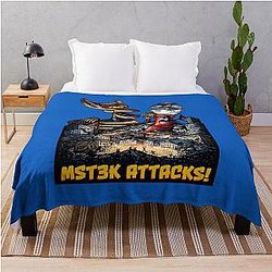 MST3K Attack T-Shirt Throw Blanket