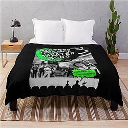 MST3K The Movie Black White Poster Graphic Throw Blanket