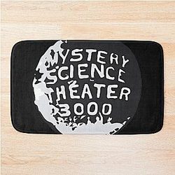 Mystery Science Theater 3000 Silhouette Within Globe Bath Mat