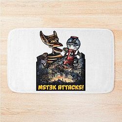 MST3K Attacks! T-Shirt Bath Mat