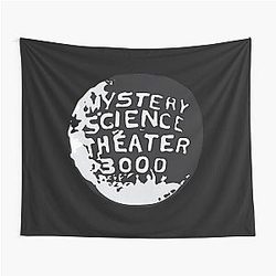 Mystery Science Theater 3000 Silhouette Within the Globe Tapestry
