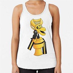MST3k Crow Racerback Tank Top