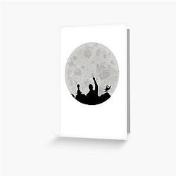 Mystery Science Theater 3000 Moon with Robots Greeting Card