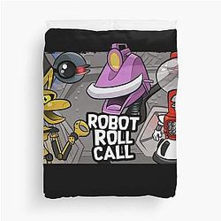 MST3K - Robot Roll Call Duvet Cover
