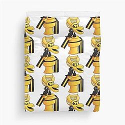 MST3K Crow and Duvet Cover