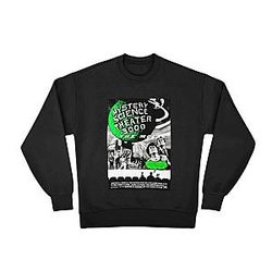 The Movie Black and White Poster Mystery Science Theater 3000 Sweatshirts
