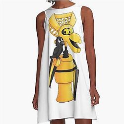 MST3k Crow A-Line Dress
