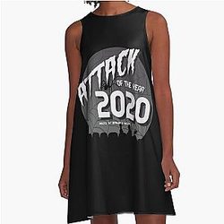 Attack of the Year 2020 MST3K A-Line Dress