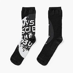 Mystery Science Theater 3000 Silhouette in the Globe Socks