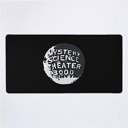 Mystery Science Theater 3000 Silhouette Within the Globe Desk Mat