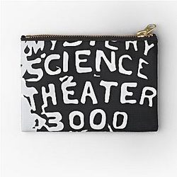 Mystery Science Theater 3000 Silhouette Within a Globe Zipper Pouch