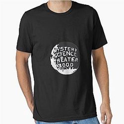 Mystery Science Theater 3000 Silhouette Within Globe Essential T-Shirt