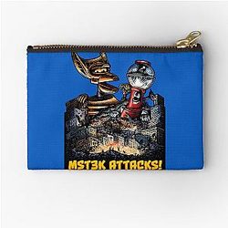 MSTK Attacks T-Shirt Zipper Pouch