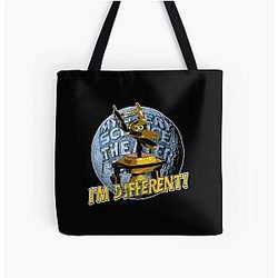 Mystery Science Theater 3000 T-Shirt Distressed All Over Print Tote Bag