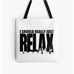 MST3K says All Over Print Tote Bag