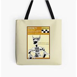 Crow Robot Owners Manual Tote Bag