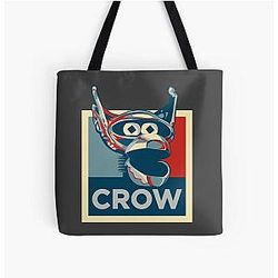 Vote Crow T. Robot Tote Bag