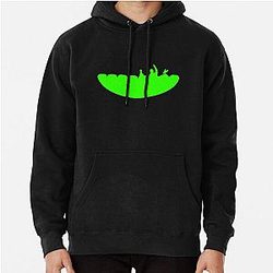 MSTK Silhouette Green Pullover Hoodie
