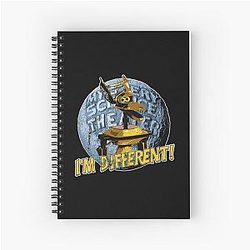 Mystery Science Theater 3000 T-Shirt distressed Spiral Notebook