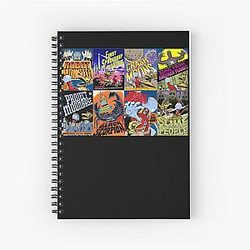 MST3K Science Fiction Movie Collage Spiral Notebook
