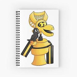 MST3K Crow and Spiral Notebook