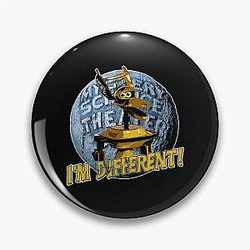Mystery Science Theater 3000 T-Shirt Distressed Pin