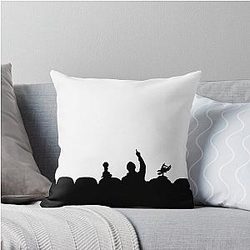 Mystery Science Theater 3000 Silhouette Throw Pillow