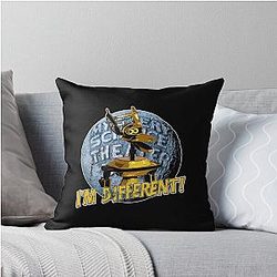 Mystery Science Theater 3000 Distressed Throw Pillow