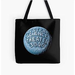 Mystery Science Theater 3000 Moon Logo All Over Print Tote Bag