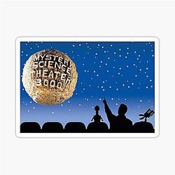 Mystery Science Theater 3000 Sticker