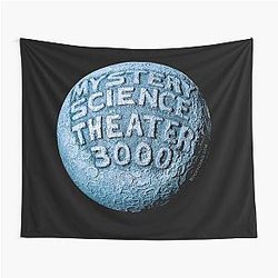 Mystery Science Theater 3000 Moon Logo Tapestry