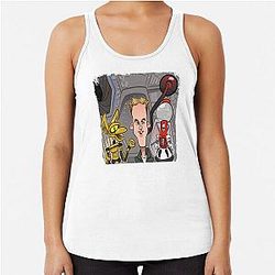 MST3K Mystery Science Theater 3000 Racerback Tank Top