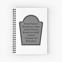 Nandor the Relentless Guillermo Notebook