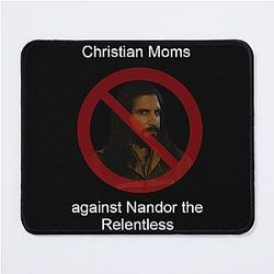 Christian Moms against Nandor the Relentless Mouse Pad