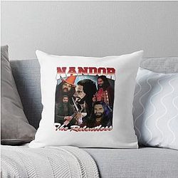 Nandor the Relentless 90s Design Classic Throw Pillow