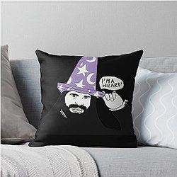 What We Do In the Shadows Illustration Nandor the Relentless Throw Pillow