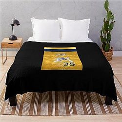 Pekka Rinne Nashville Predators Goalie Jersey Sticker Throw Blanket