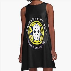 Art Nashville Predators A Line Dress
